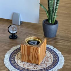 مبخر من الخشب طبيعي