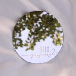 Alternative view of مرآة ( بالشكل الدائري )