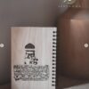 دفتر خشبي A5 | صلوات الإمام الرضا