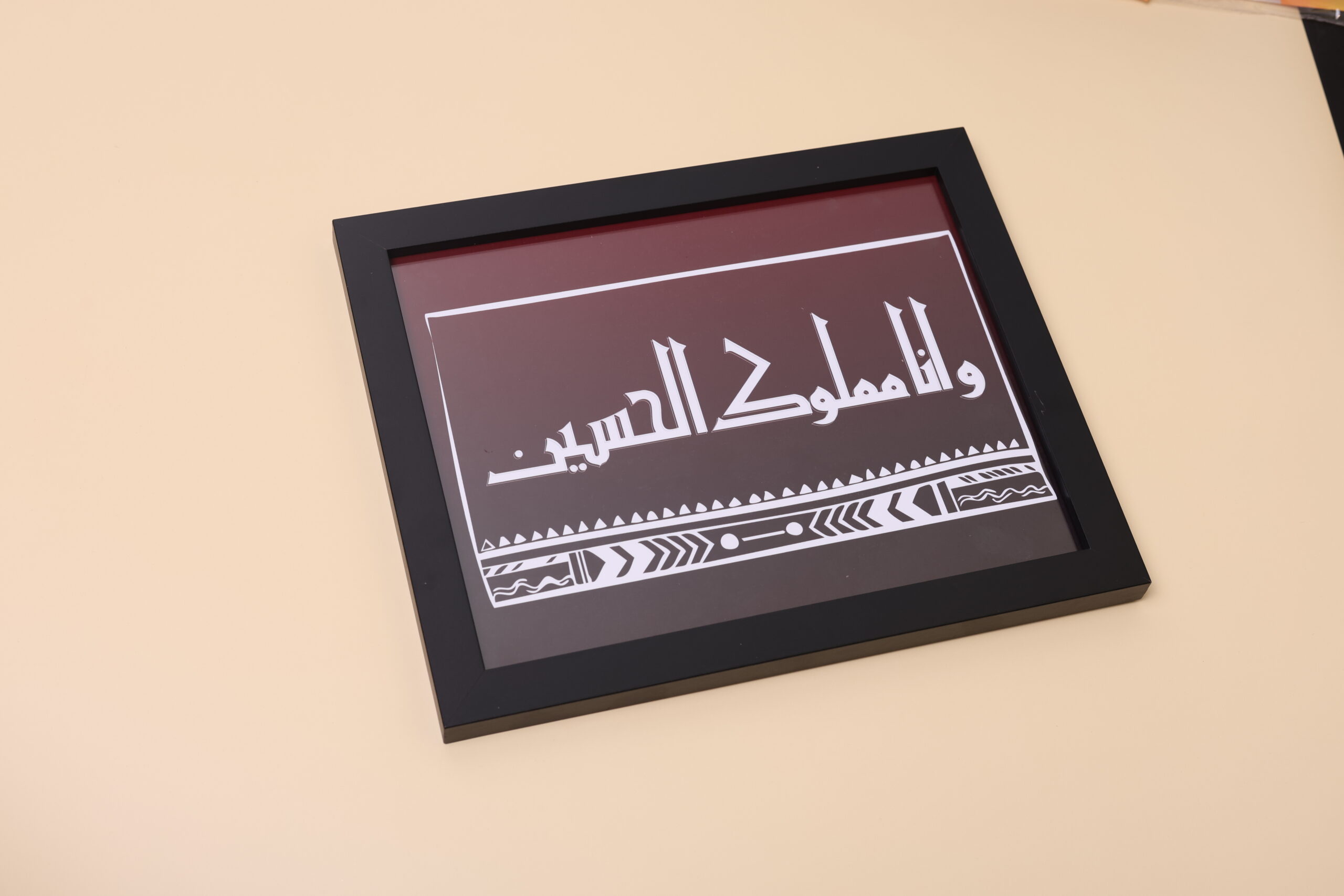 اطار خشبي|وانا مملوك الحسين - الصورة 2