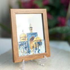 مرآة مع طباعة | حرم الرؤوف